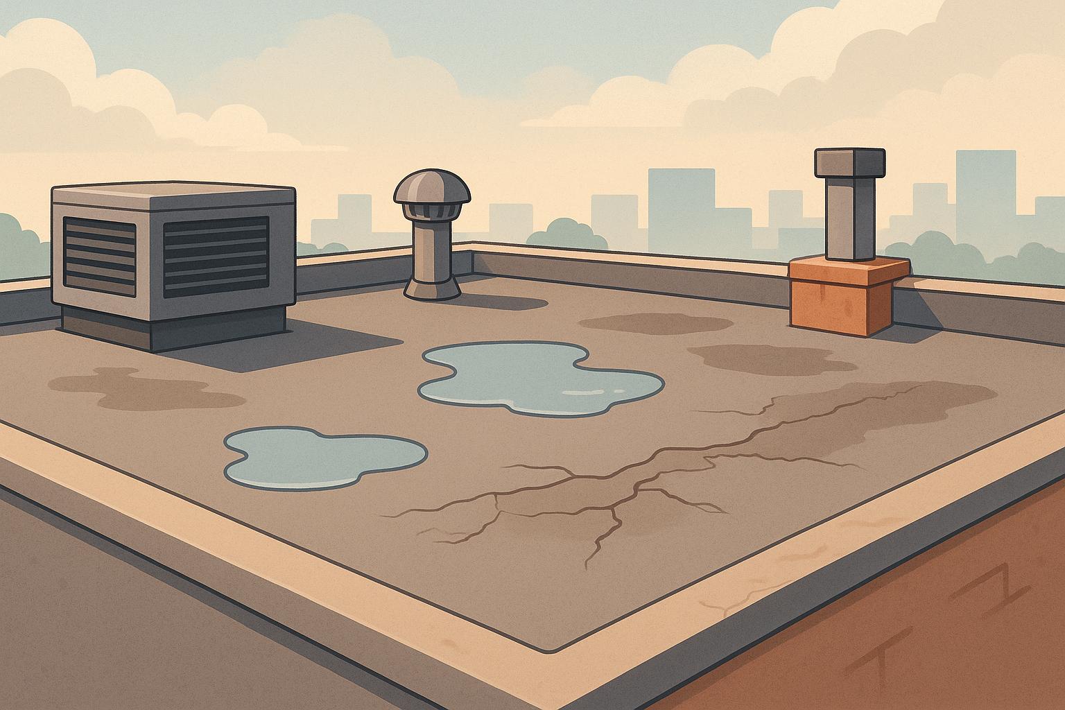 Signs of Commercial Roof Leaks