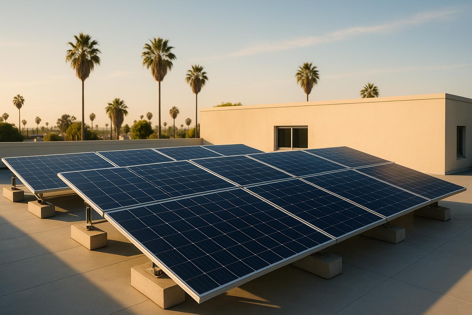 Best Flat Roof Solar Mounting Systems in Los Angeles