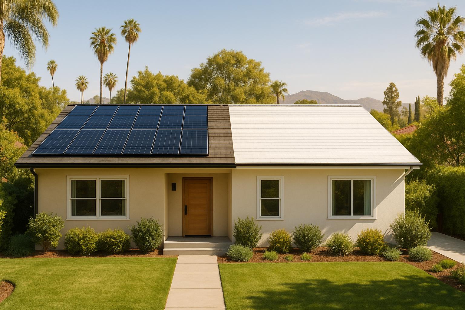 Comparing Solar Roofs and Cool Roofs for LA Homes