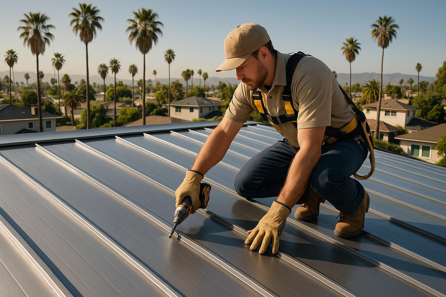 Metal Roof Repair Costs in Los Angeles 2025
